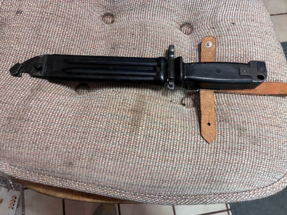 Yugo Type 2 Bayonet With Scabbard