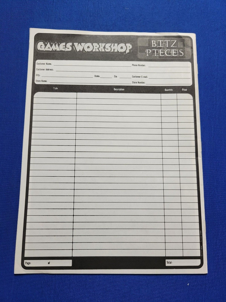 Bitz Pieces Catalog Summer 2006 - Games Workshop