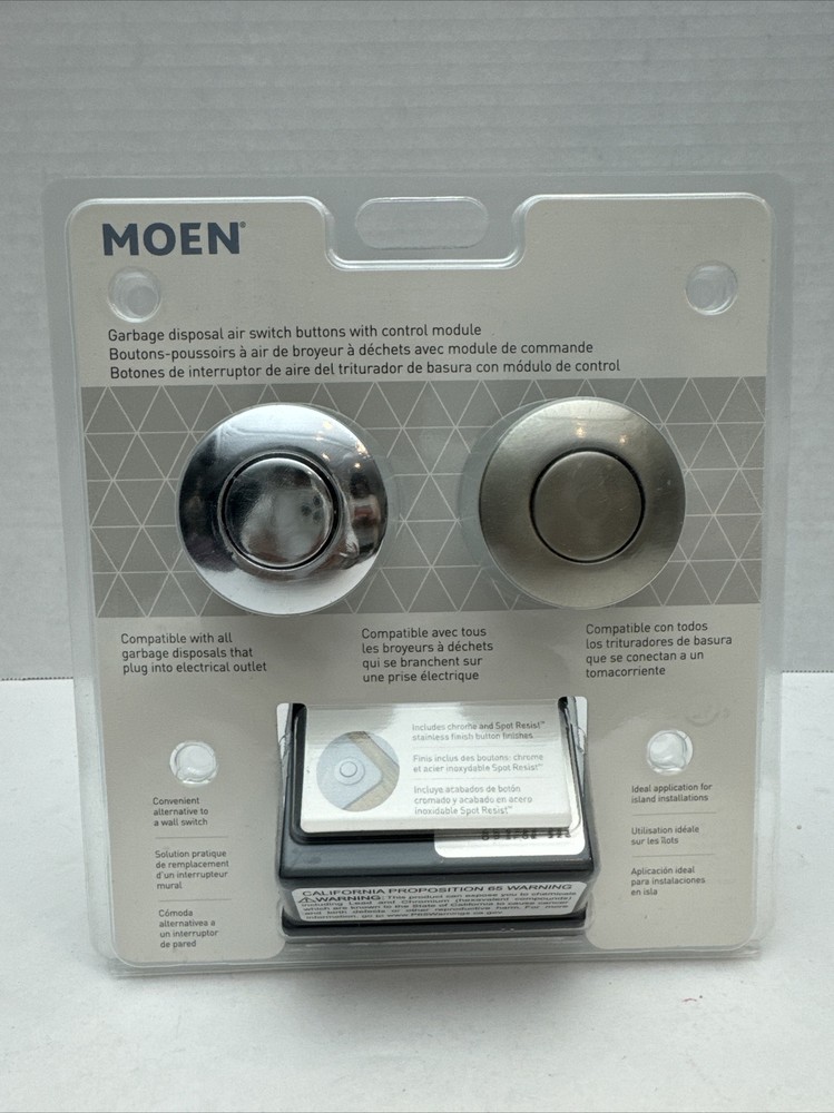 Moen ARC-4200-CHSRSMOEN DISPOSAL CONTROLLER BASE UNIT WITH CHROM