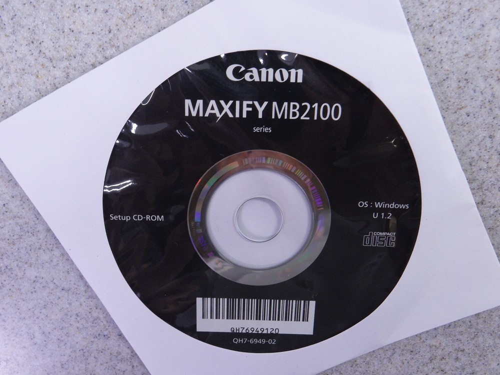 Setup SOFTWARE for CANON Maxify MB2100 Printer Software