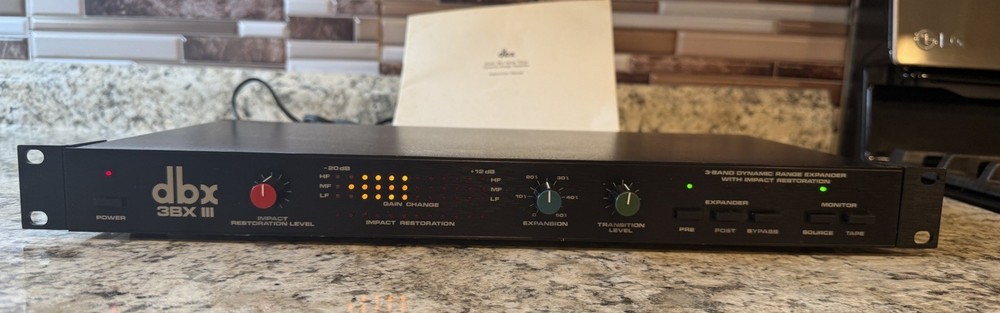 DBX 3BX III Dynamic Range Expander with Impact Restoration