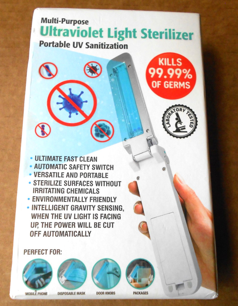 Multi-Purpose Ultraviolet Light Sterilizer