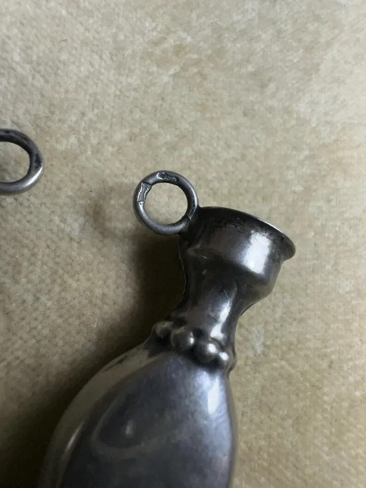 Antique Victorian Silver Dutch Needle Guards