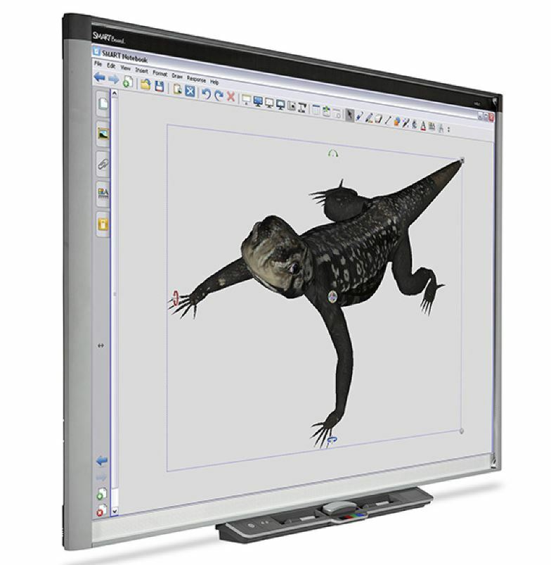 Interactive Smart Board SBX885 and Smart UF70W Projector