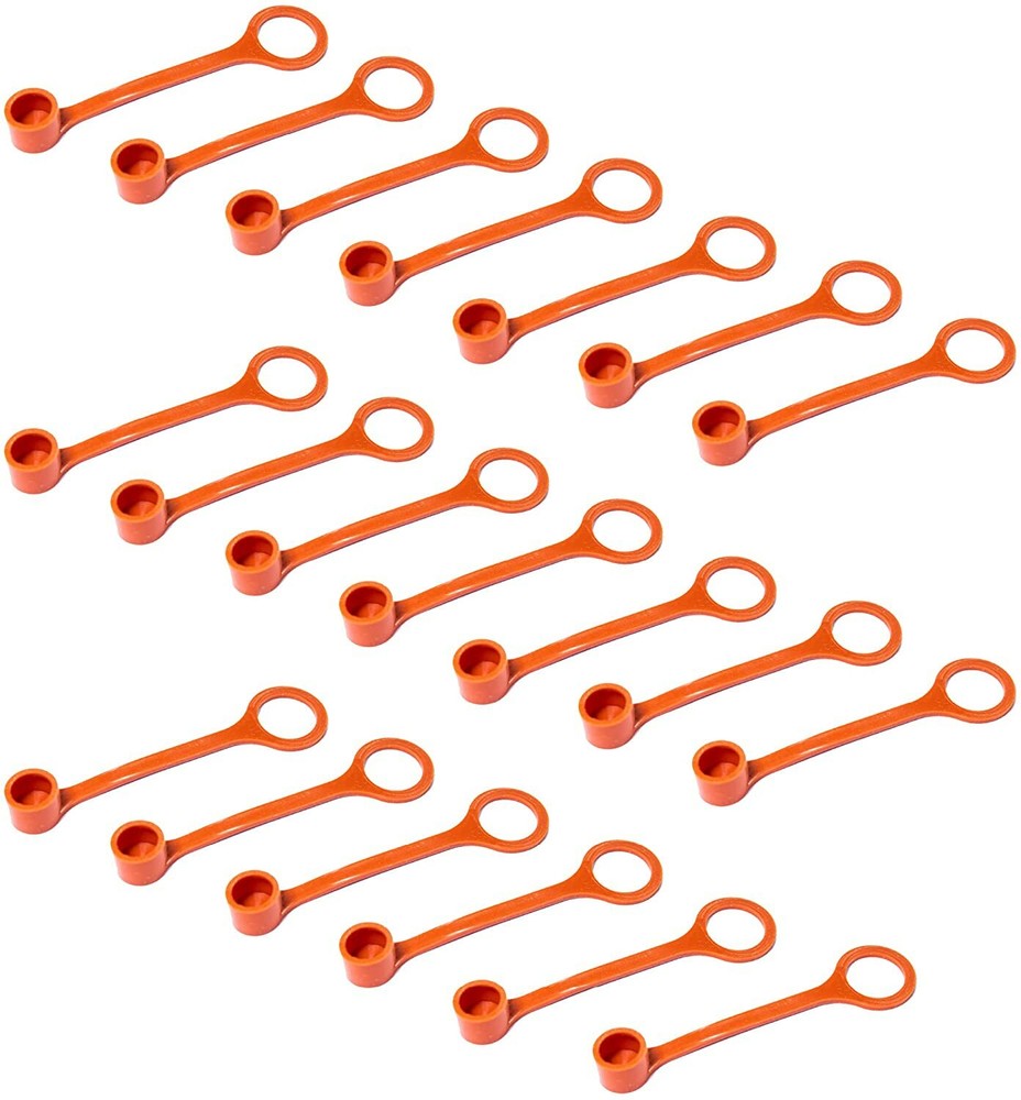 ✅🔥🧯NEW 150 PACK FIRE SUPPRESSION SYSTEM RUBBER BLOW OFF NOZZLE CAPS🔥🧯
