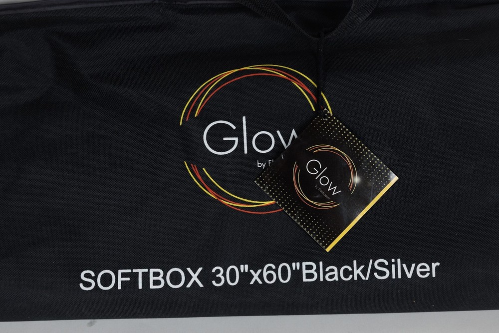 2 Glow Series Large Rectangular Softboxes 30" x 60" & 2 Egg Crate Grids