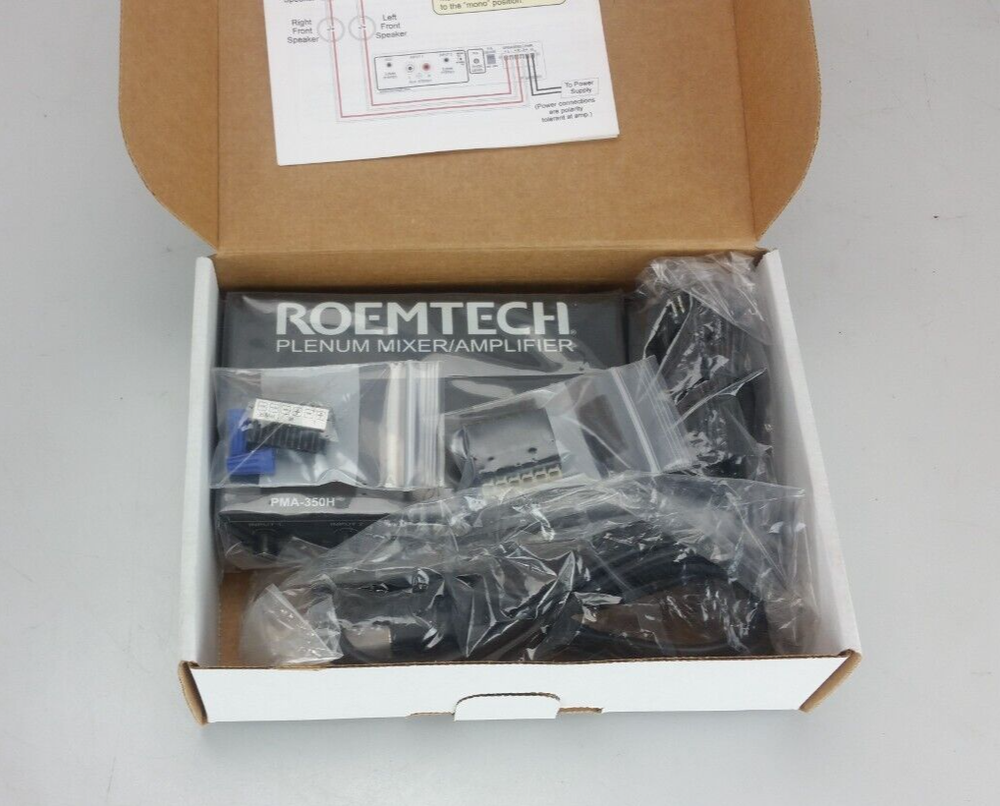 ROEMTECH Plenum Mixer/Amplifier PMA-350H