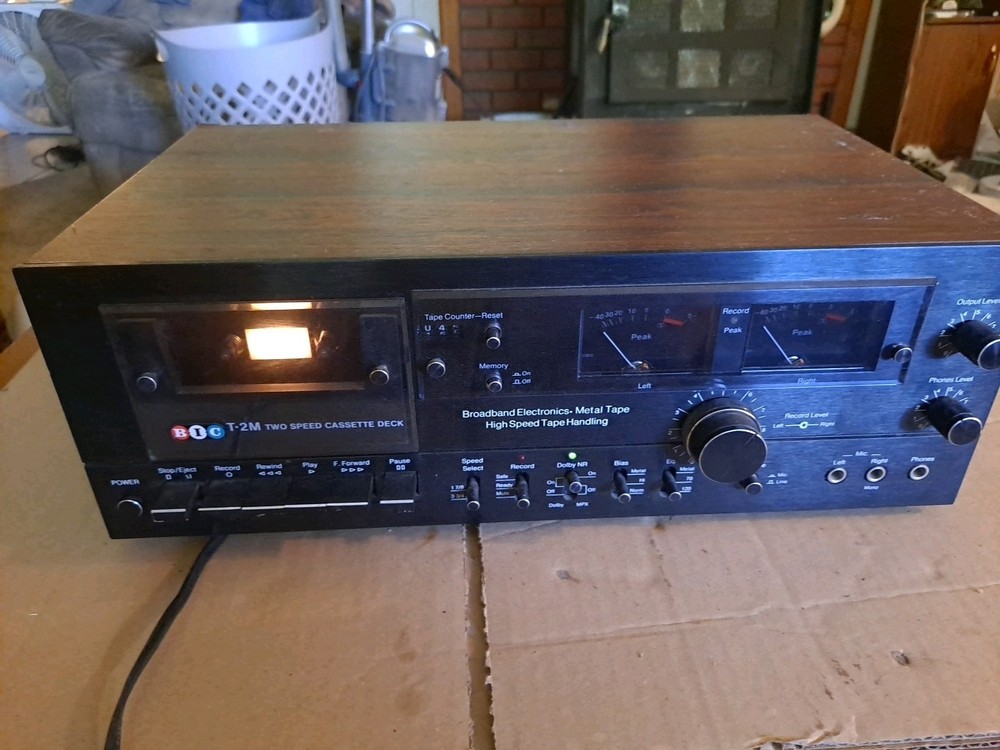 BIC T-2M two Speed Cassette Deck