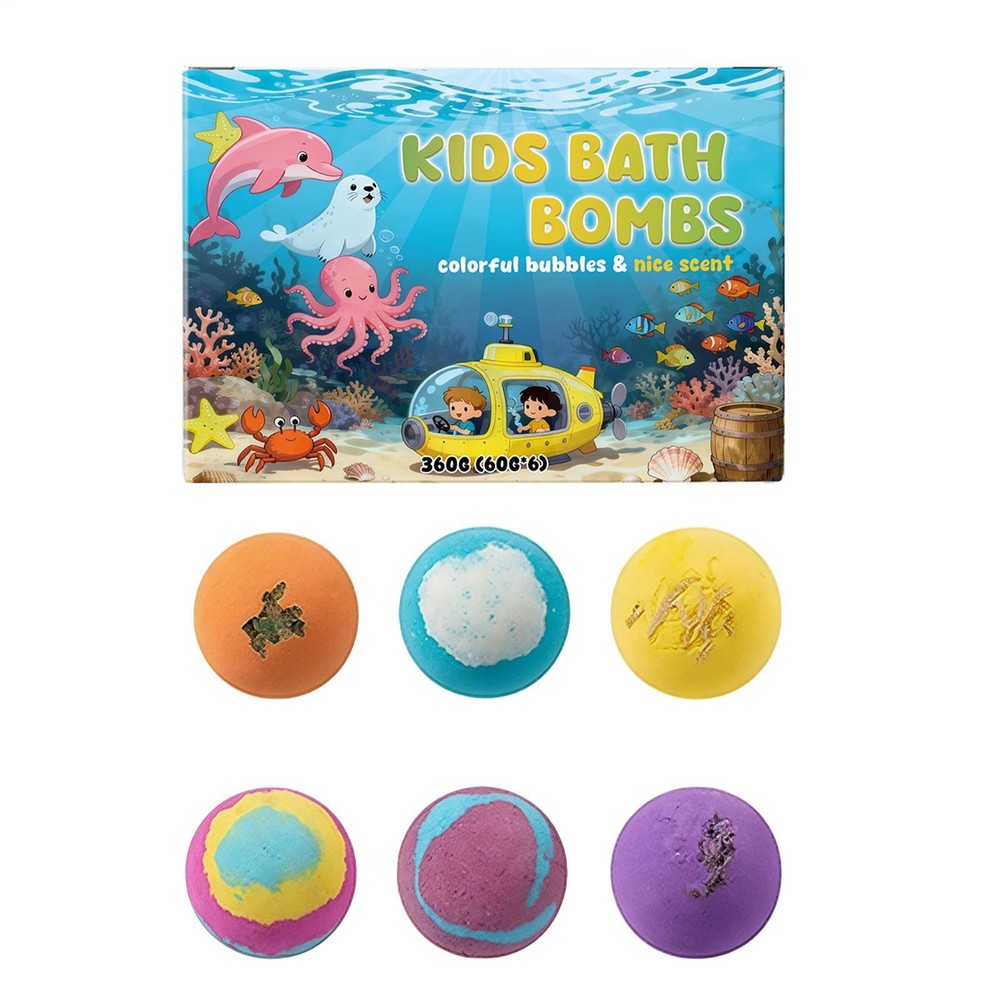 Bath Bombs For Kids With Surprise Inside - 10 Pack Bubble Bath Bombs Gift Set