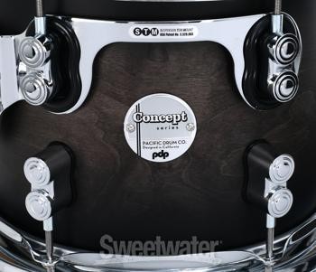 PDP Concept Maple Shell Pack - 5-piece - Satin Charcoal Burst