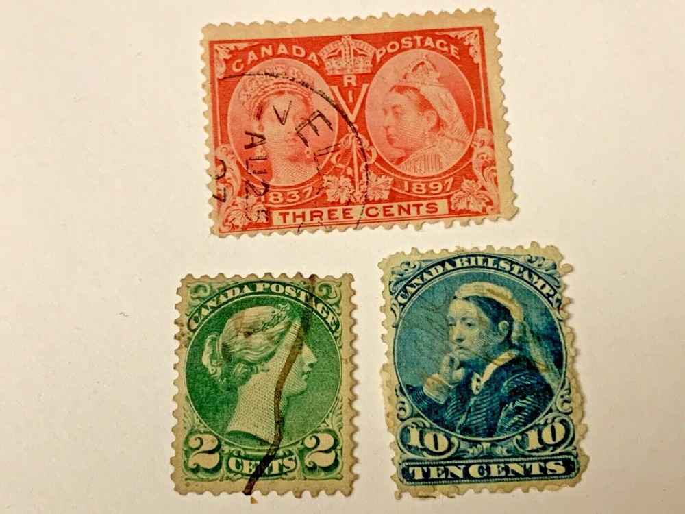 CANADA  POSTAGE STAMPS     LOT USED