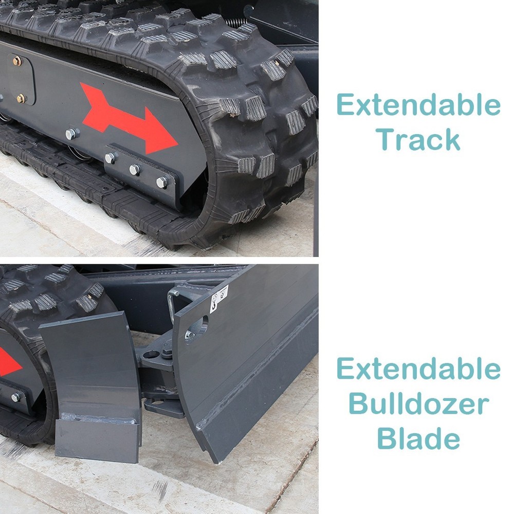 2.5ton Mini Excavator Side Swing Extendable Crawler Diggers Kubota D902 Engine
