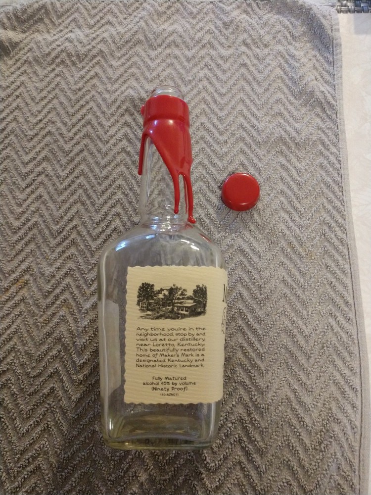 Maker’s Mark Empty Bottle 750 ML
