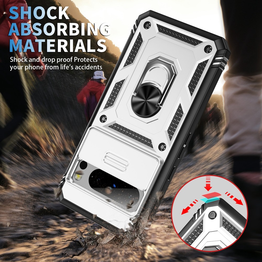 For Google Pixel 8 Pro / Pixel 8 Military Shockproof Case Cover Screen Protector