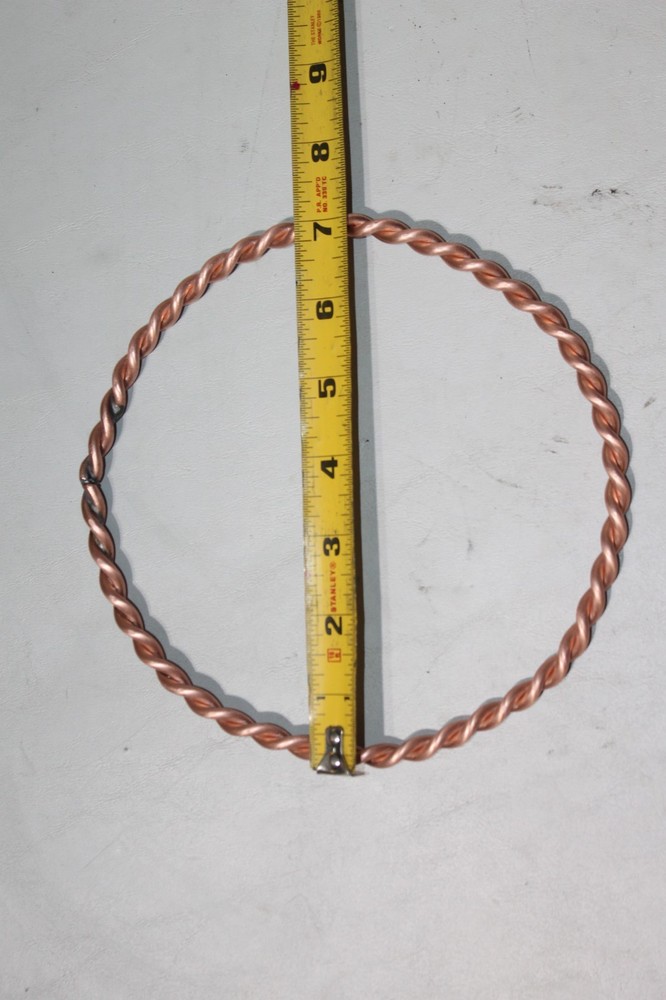 Smart Meter Copper Tensor Ring Sacred Cubit 6 Gauge