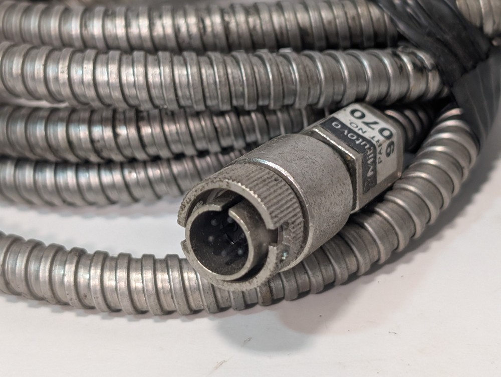 Assorted Mitutoyo linear encoder scale components, sensor cable *FOR PARTS*