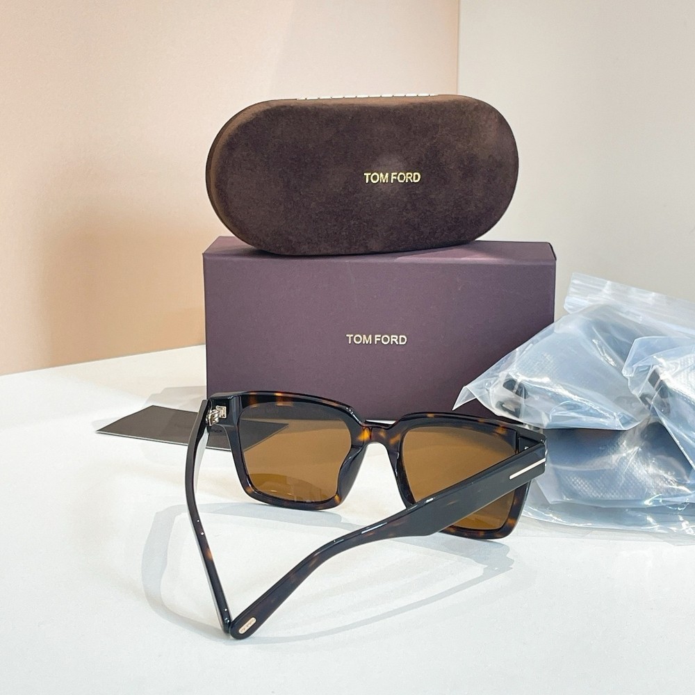 Tom Ford TF1161 Patterned Frame Square Sunglasses 54 21-140