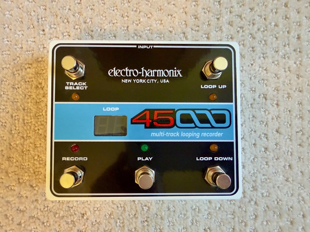 [BNIB] EHX 45000 Multi-Track Looper & Foot Controller Bundle - Mint / Boxed