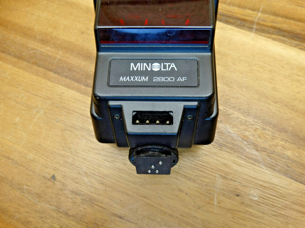 1980s Minolta Maxum 2800AF Flash