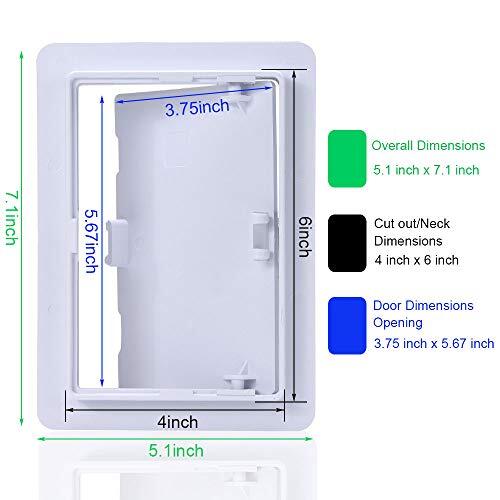 Plastic Access Panel for Drywall Ceiling, Plumbing Wall Access Doors Panel