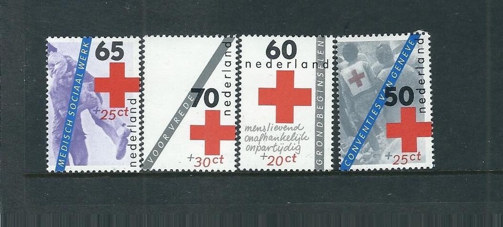 Netherlands SC # B589-B592 Red Cross  . MNH