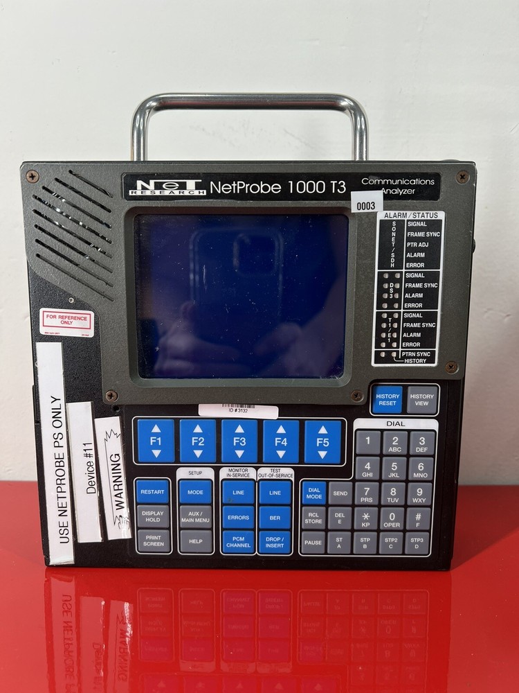 NET NETPROBE 1000 T3 NET PROBE 1000 TELECOM & I P NETWORK ANALYZER