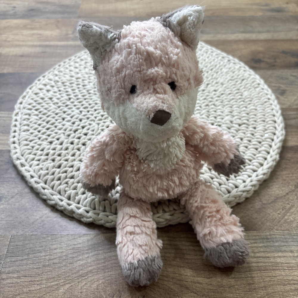 Mary Meyer Pink Fox Plush Stuffed Animal 11”
