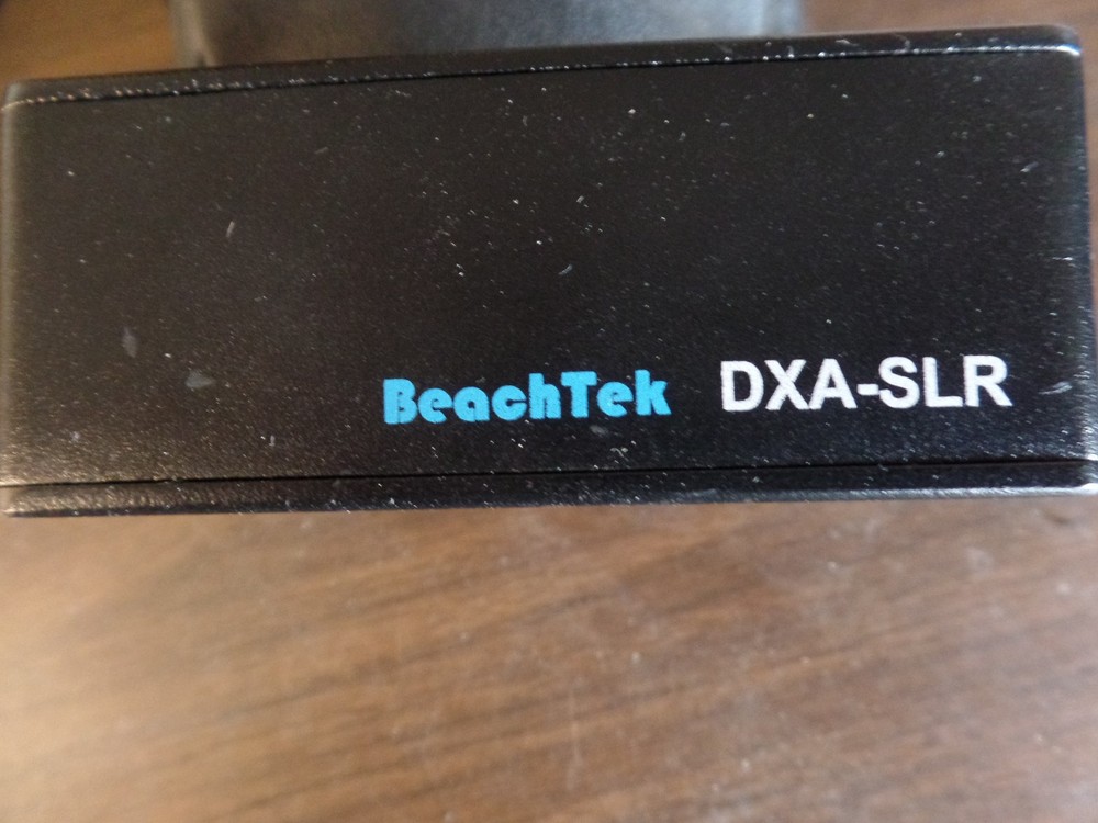 BEACHTEK DXA-SLR ACTIVE XLR AUDIO INTERFACE ADAPTER, Power Tested