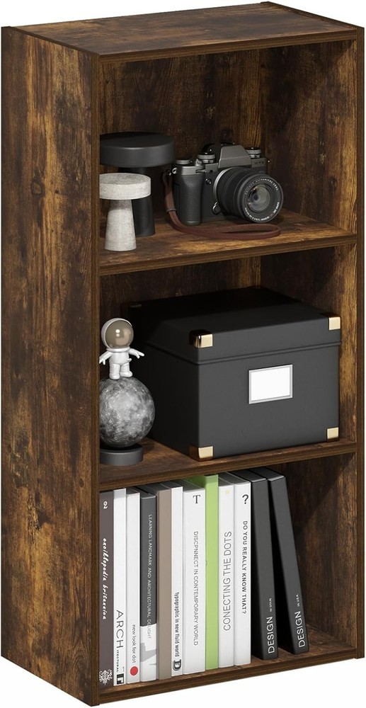 Luder Bookcase / Book / Storage 2-Tier Light Blue/White