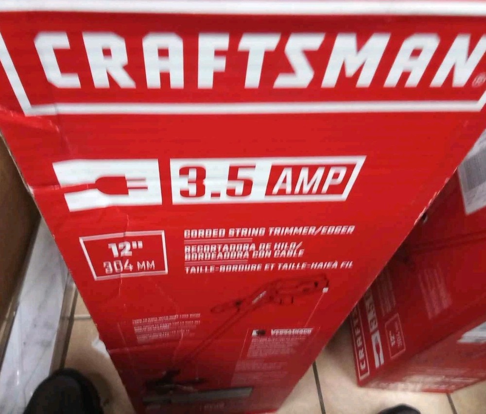 Craftsman  Corded String Trimmer Edger 3.5 Amp 12" CMEST900