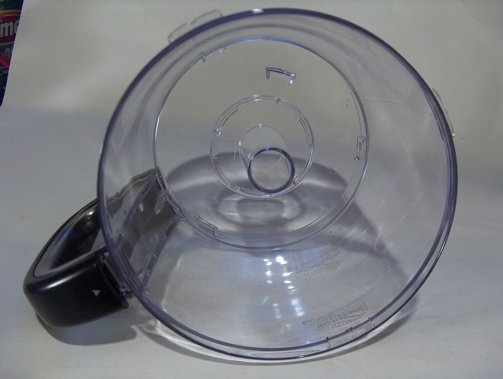 Black Decker FP2500B FP2620 Food Processor Work Bowl NEW Workbowl Plastic, Black