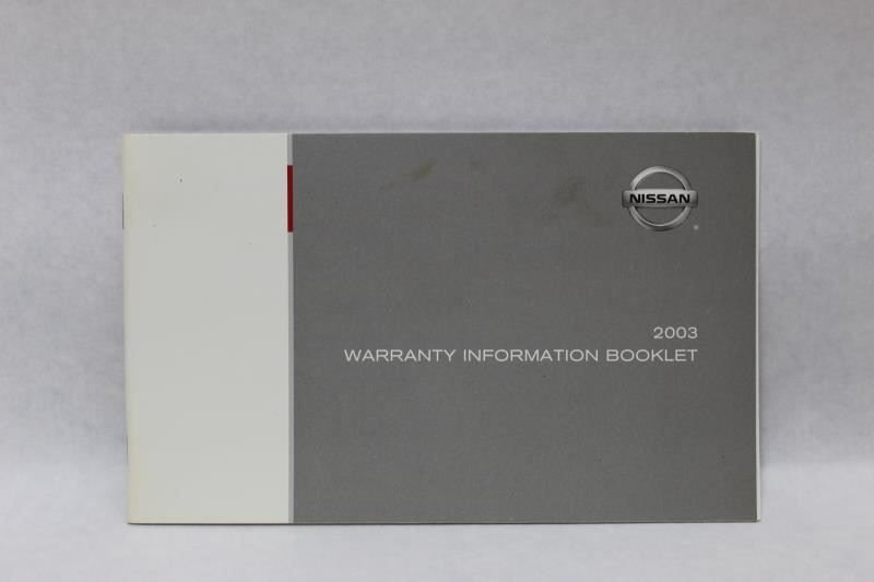 ALTIMA 2003 Owners Manual 2449747