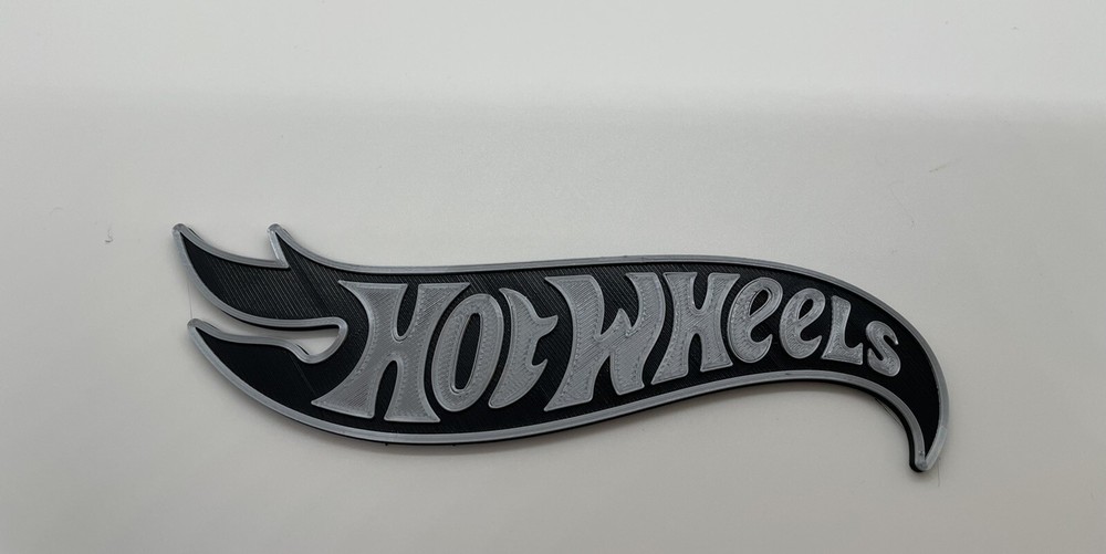 Hot Wheels 3D Printed Tool Box Badge.