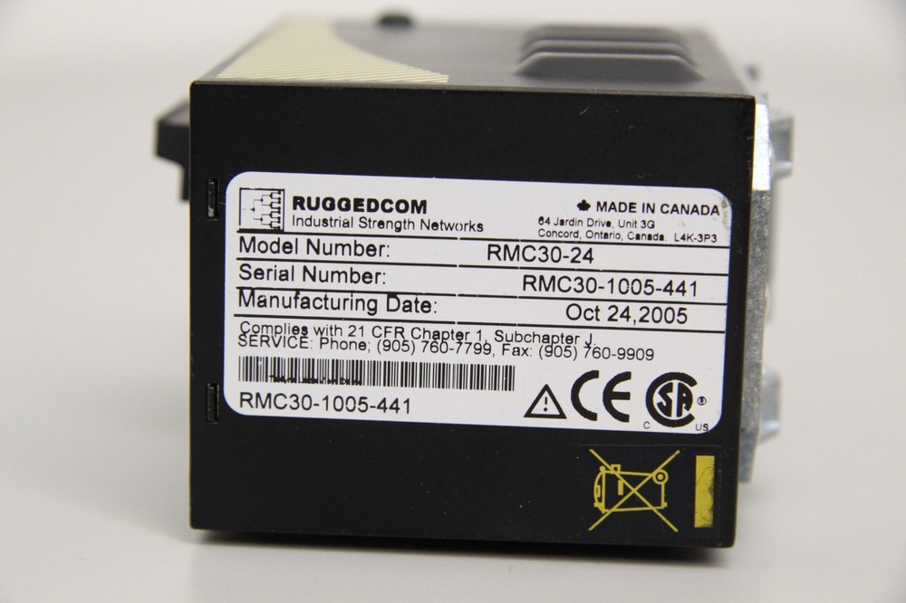 RUGGEDCOM Rugged Industrial Network Switch RMC30-24