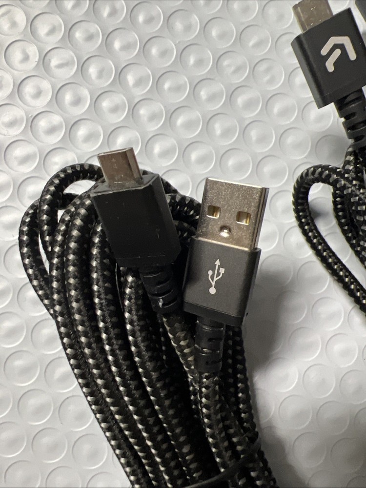 2X For Sony PS4 Wireless Controller USB FAST Charger Cord Charging Cable 10 FT