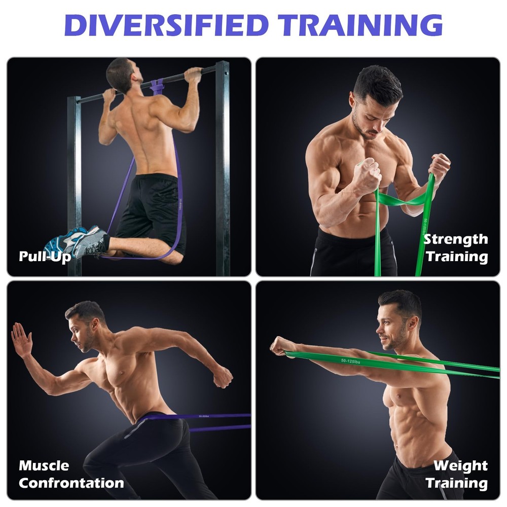 Resistance Bands, Pull Up Assistance Bands Set for Working Out, Exercise Work...