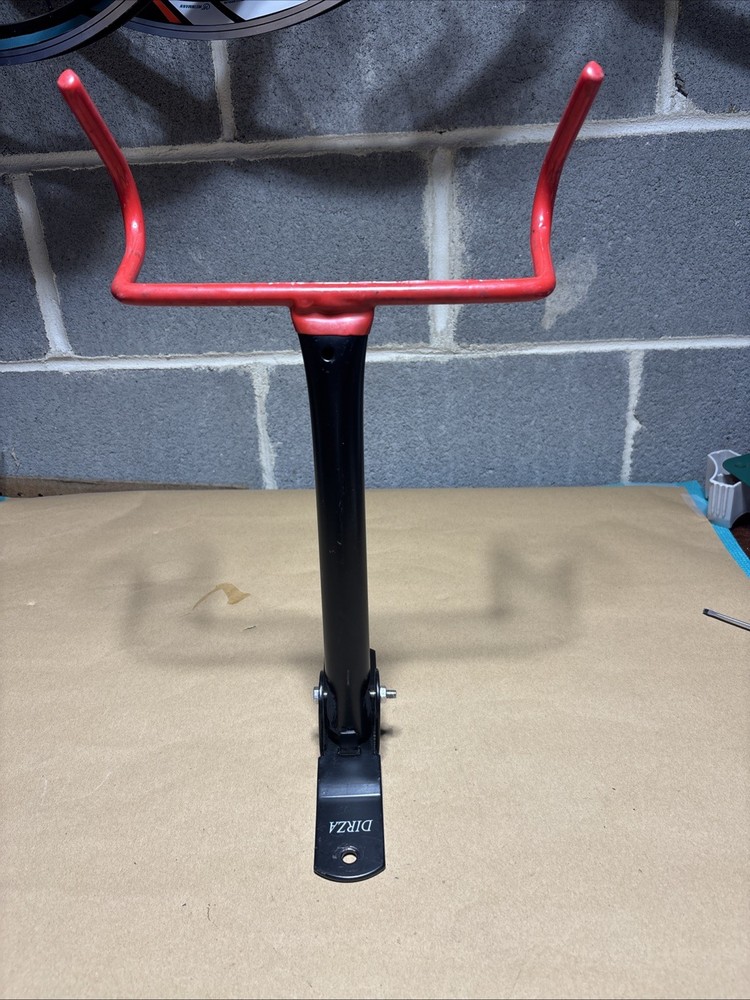 Dirza Foldable Bicycle Wall Mount Hanger Horizontal Bike Storage Never Used