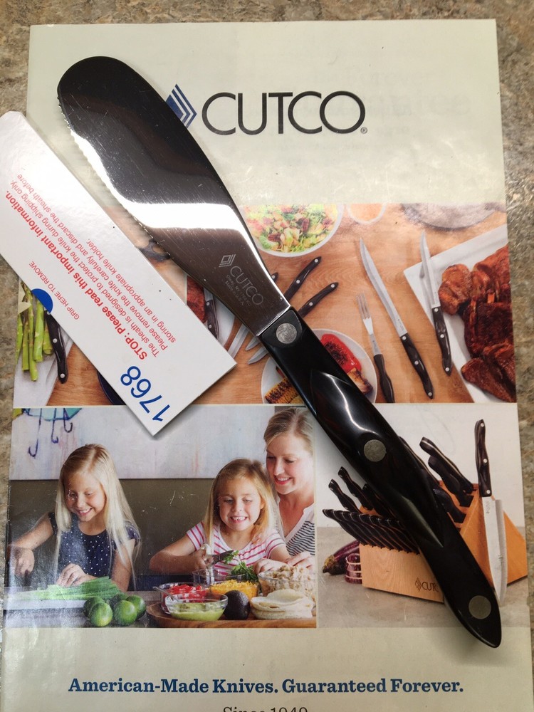 CUTCO 1768 Spatula Spreader Knife Sharp!NOS Classic/Black DD Edge