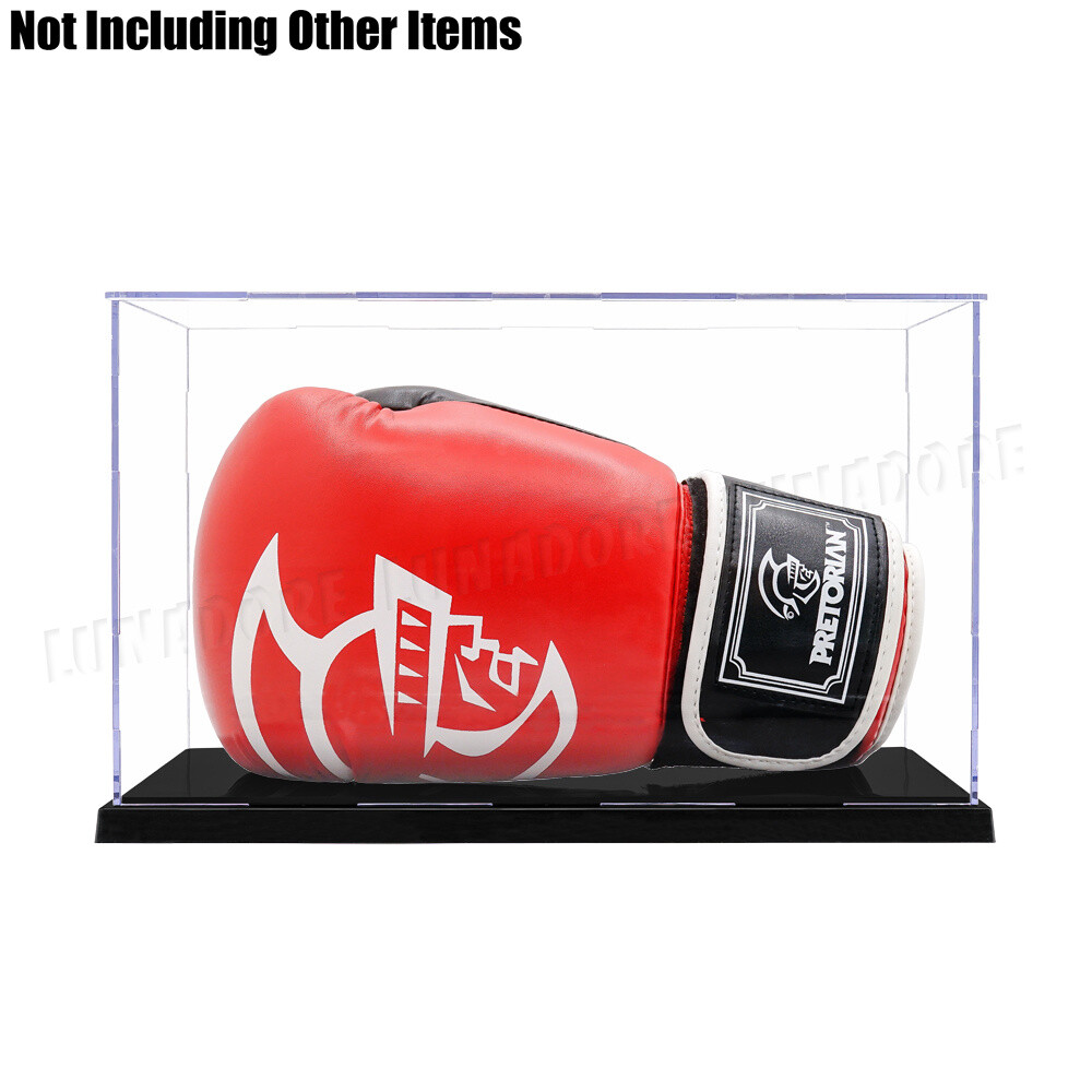 US 12.2" Self-Install Acrylic Plastic Display Box Showcase Protection Dustproof