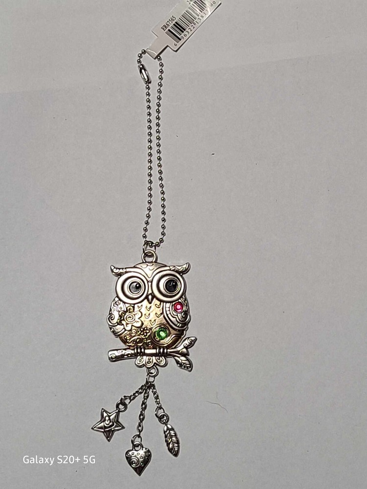 Glimmer Car Charm -Owl