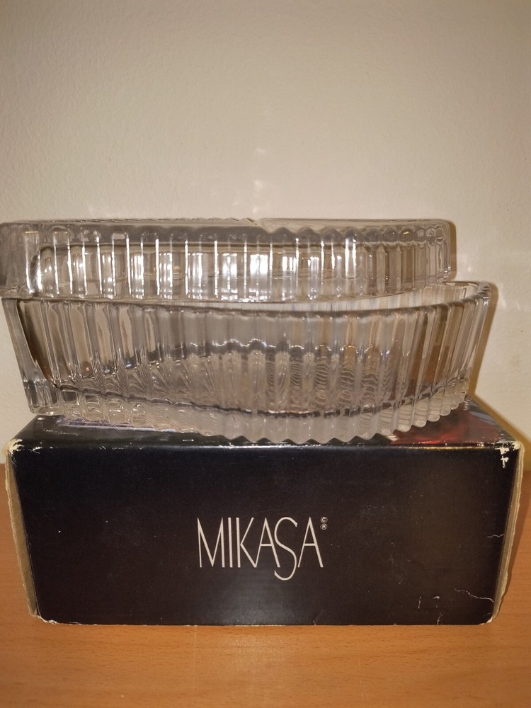 Mikasa Crystal Diamond Cover Fire Box