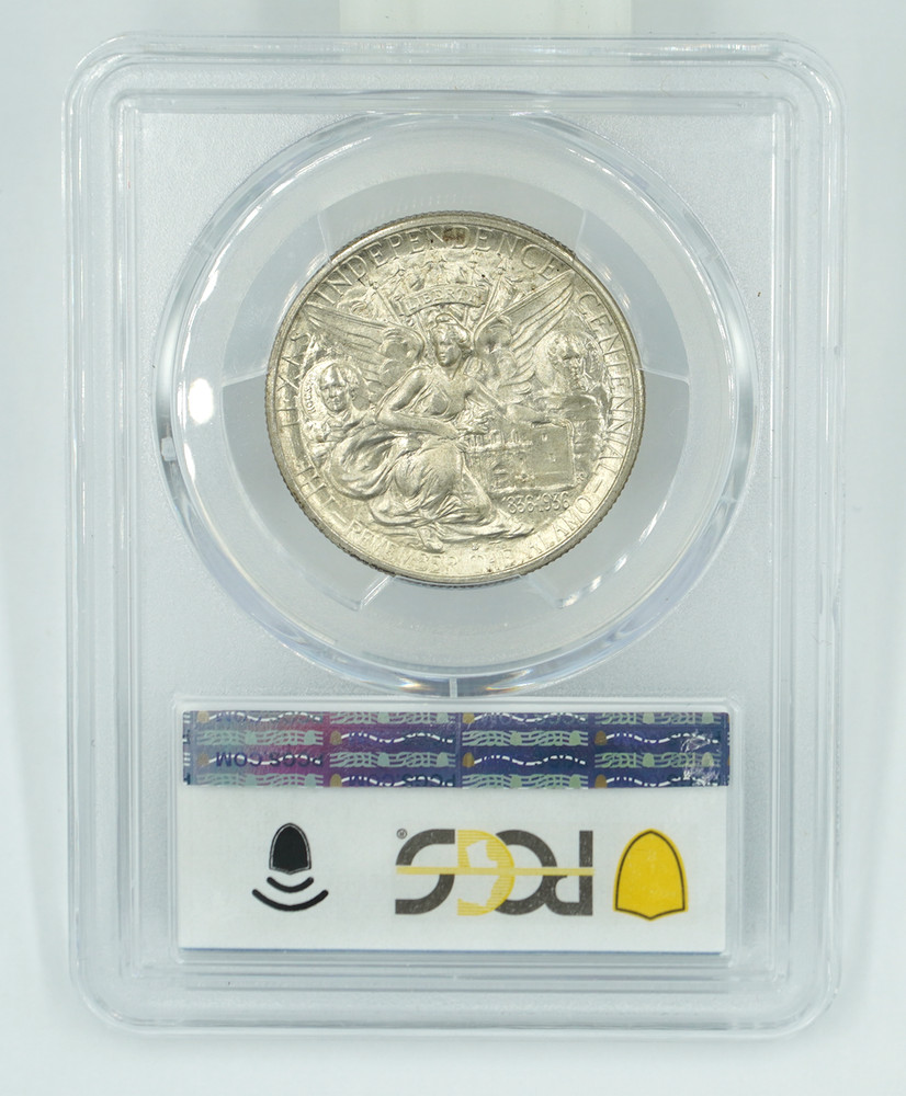 1936-S PCGS MS66 Texas Commemorative Half Dollar Blast White