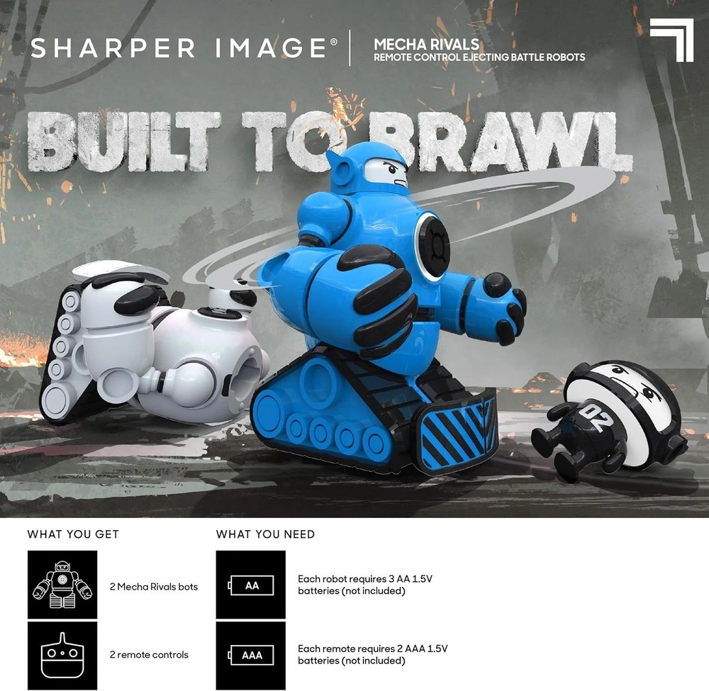Jib vs. Jab: Wireless RC Robot Fighters with Ejector Action & Combo Attacks