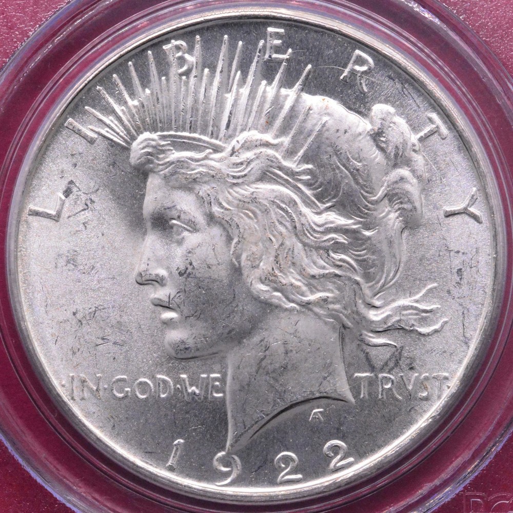 PCGS MS-64 CAC! 1922-D PEACE DOLLAR