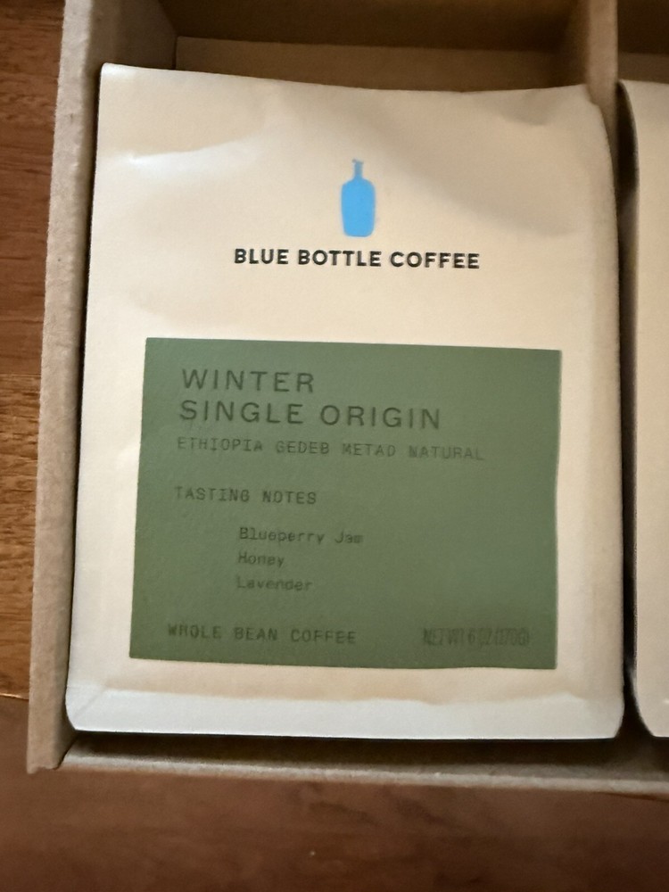 Blue Bottle Coffee, Winter Coffee Set