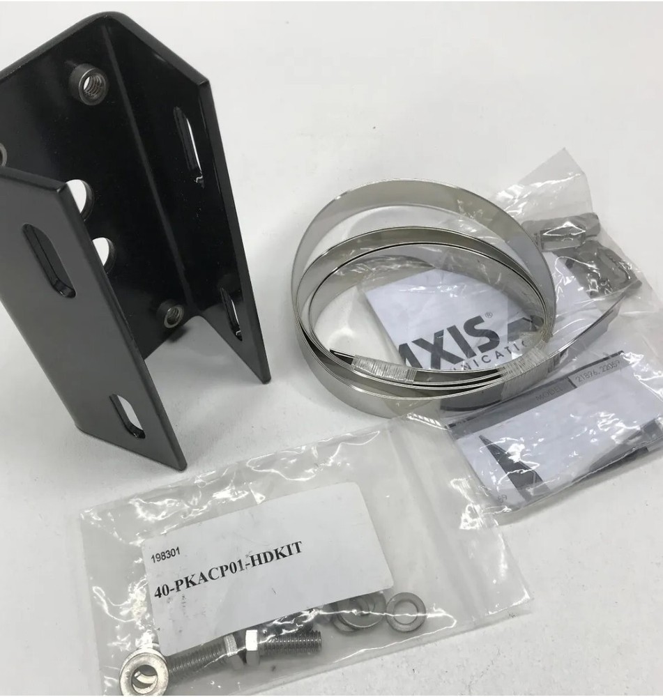 Axis Communications Videolarm Pole Mount Adapter 21896 New In Package