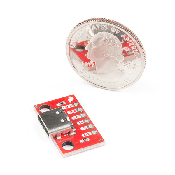 [ SparkFun BOB-15100 ] USB-C Breakout
