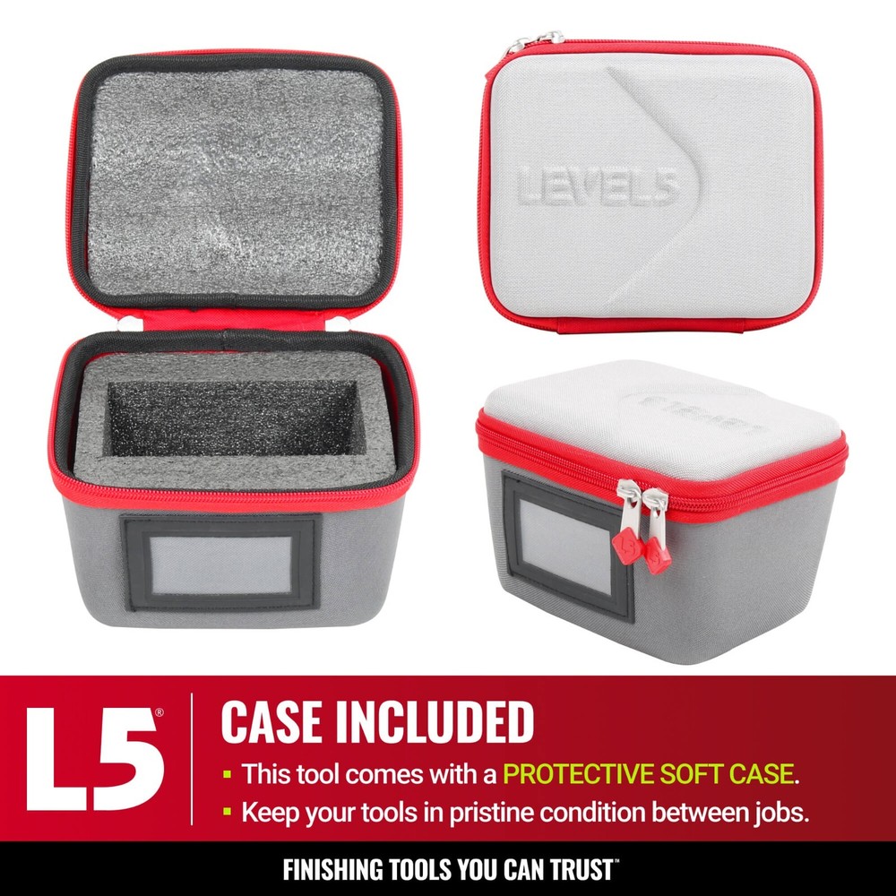 LEVEL5 Drywall Tools - 3.5" Corner Finisher + Extendable Handle | 4-538