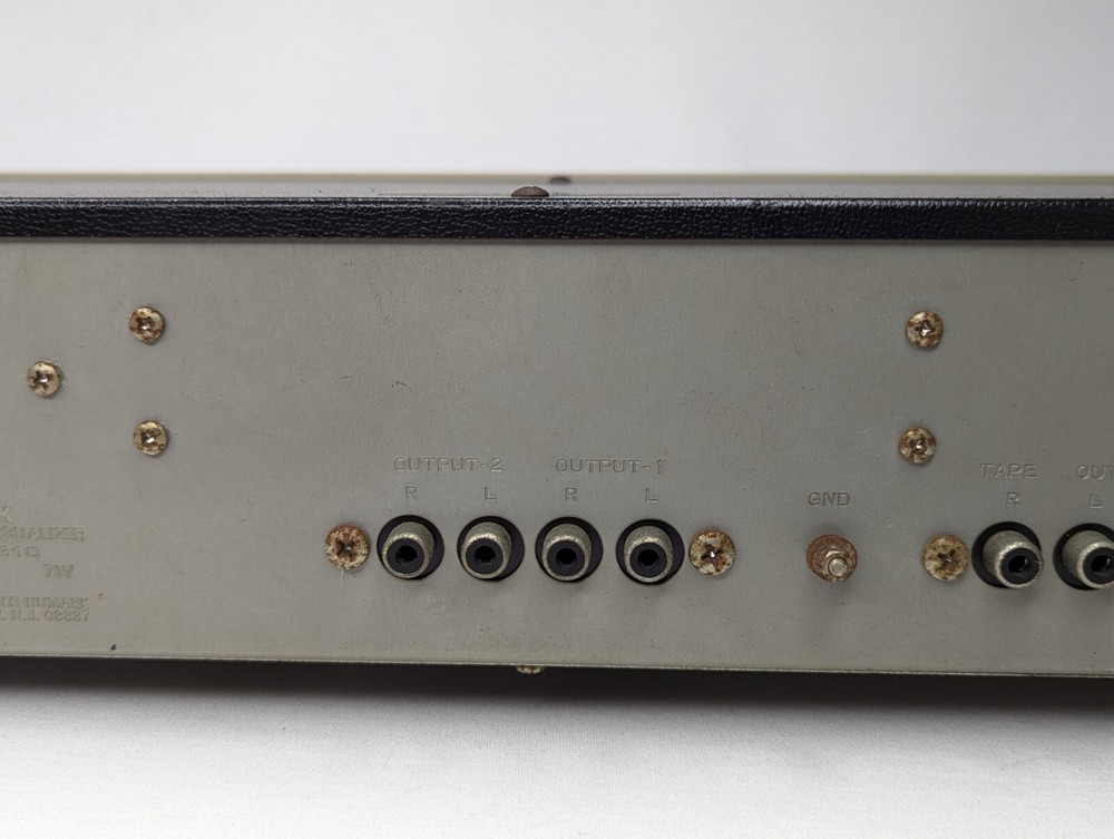 Numark EQ2310 Stereo Equalizer 10-band - Untested