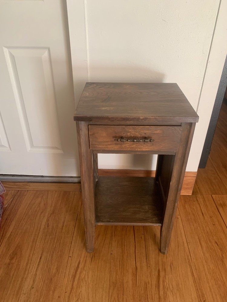 mid century end table